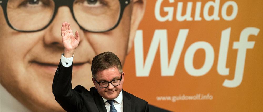 Der CDU-Spitzenkandidat für die baden-württembergische Landtagswahl, Guido Wolf. 