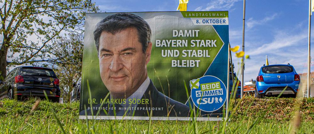Unter Ministerpräsident Markus Söder war die CSU 2018 um mehr als zehn Punkte auf 37,2 Prozent abgestürzt.