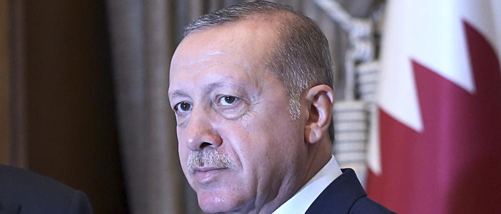 Recep Tayyip Erdogan, Präsident der Türkei. 
