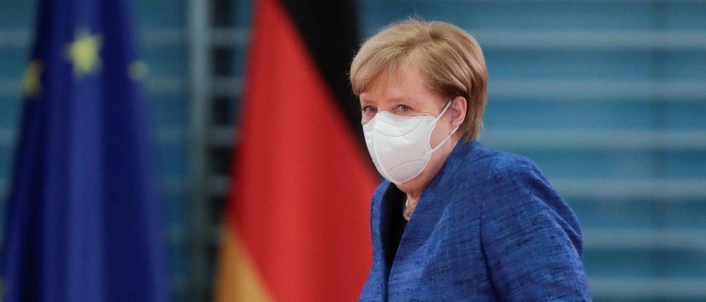 Will massive Kontaktbeschränkungen: Kanzlerin Angela Merkel.