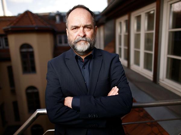 Wenzel Michalski, Direktor von Human Rights Watch Deutschland, seine Organisation ist an der Beweissuche in Butscha beteiligt. 