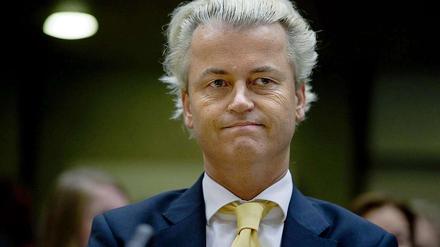 Hetzer, Islamhasser, schillernde Figur: Rechtspopulist Geert Wilders unterstützt in Berlin "Die Freiheit". 