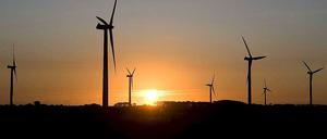 Die Förderung ökologischer Investitionen - wie dieser Windkraftanlage in der Bretagne - wünschen sich die Grünen auf EU-Ebene.