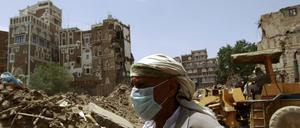 Sanaa: Auch die kulturellen Denkmäler des Landes sind von Zerstörung bedroht.