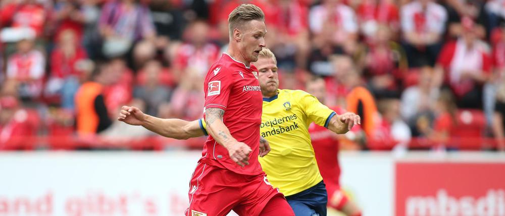 Vorne dran: Sebastian Polter brachte den 1. FC Union im Testspiel gegen Bröndby IF in Führung.