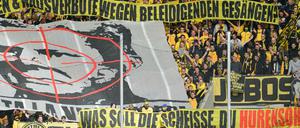 Dortmunder Fans beleidigten im September Hoffenheims Mäzen Dietmar Hopp.