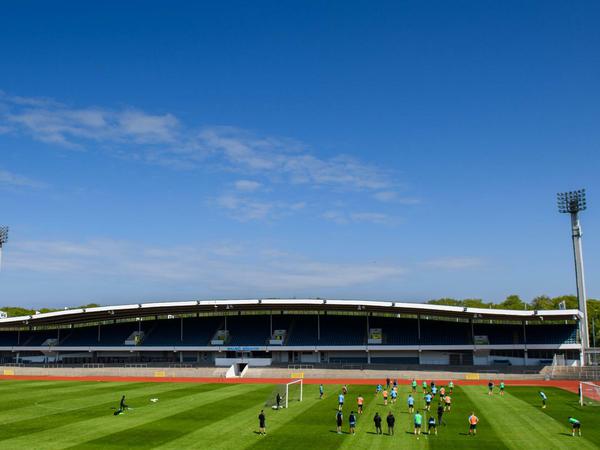 Eine Trainingseinheit von Malmö FF am vergangenen Freitag. 