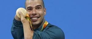 Brasiliens Schwimmstar Daniel Dias holt das erste Gold.