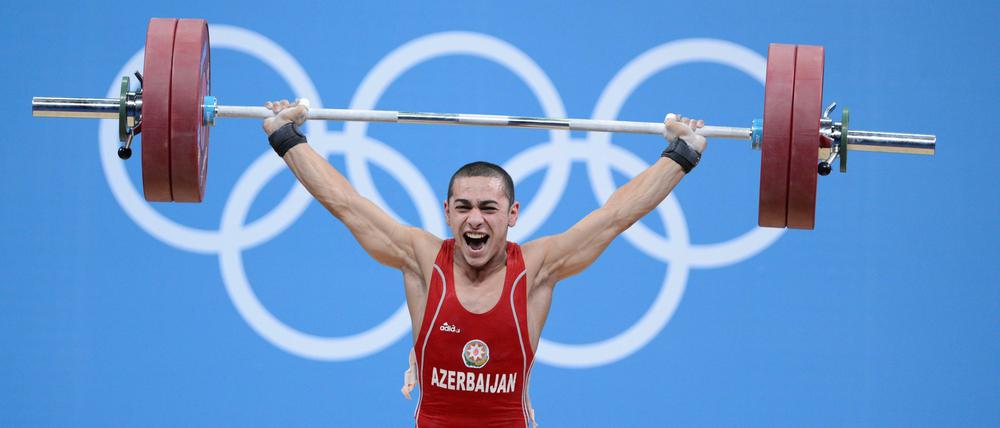 Walentin Hristow aus Aserbaidschan holte in London Bronze. 
