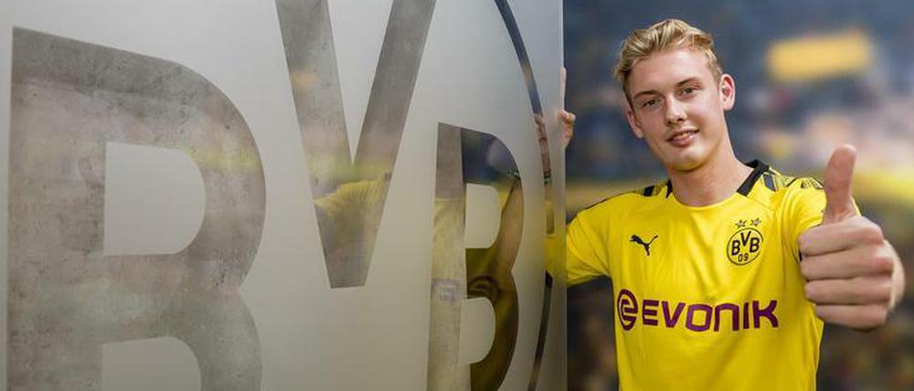 Julian Brandt wechselt für vergleichsweise moderate 25 Millionen Euro nach Dortmund.