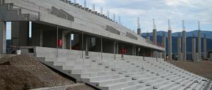 Neues Stadion, ungeahnte Probleme. Der SC Freiburg muss seine Pläne noch einmal neu sortieren.