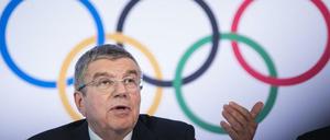 IOC-Präsident Thomas Bach steht vor schweren Wochen.