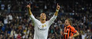 Cristiano Ronaldo erzielte in den letzten beiden Pflichtspielen acht Tore für Real Madrid.