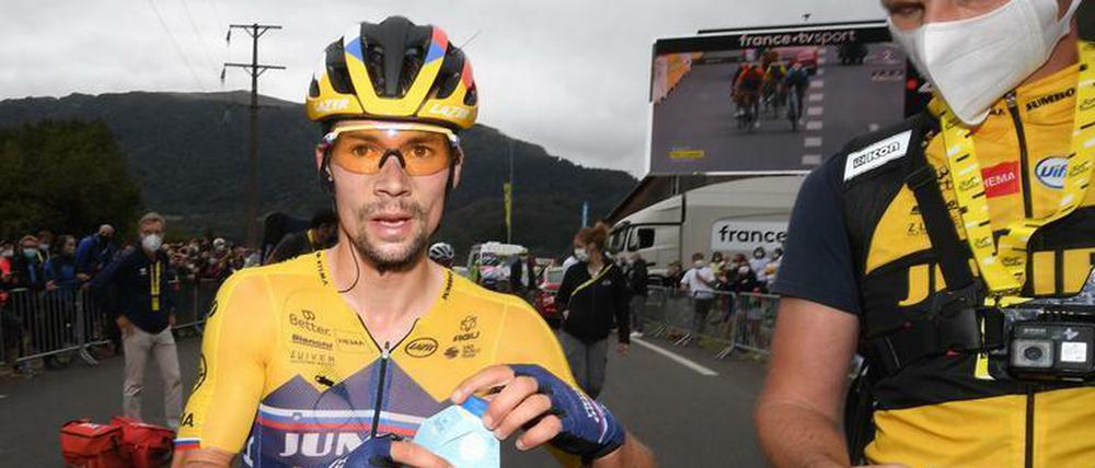 Primoz Roglic führt als erster Slowene die Tour de France an.