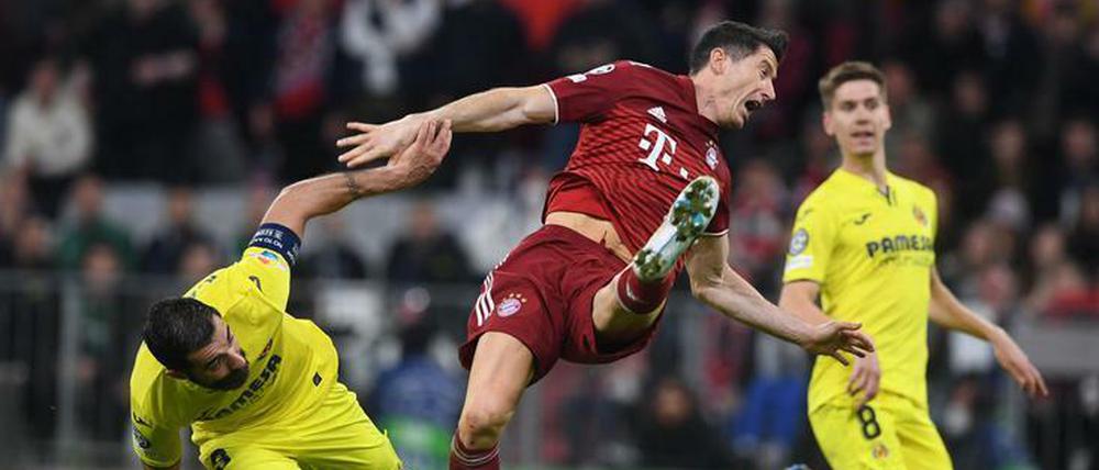 Robert Lewandowskis Tor war für die Bayern diesmal zu wenig.