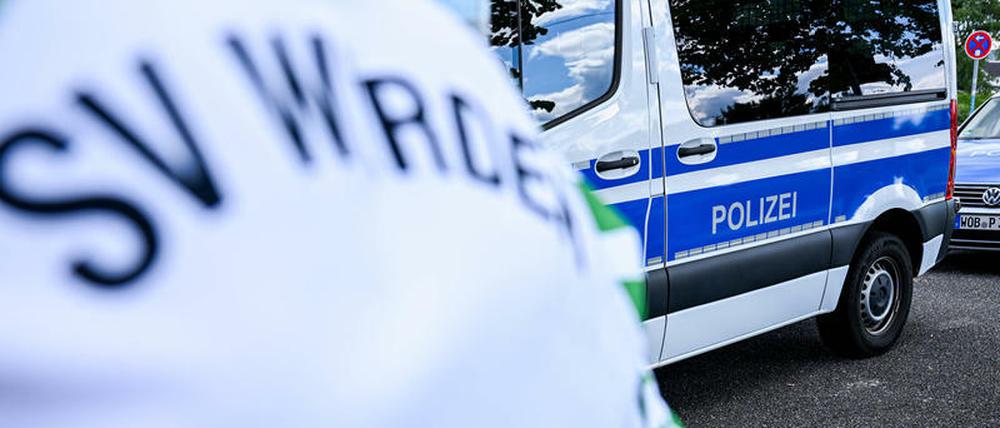 Bremer Fans in Wolfsburg hatten Ärger mit der Polizei.