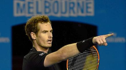 Da geht's hin. Andy Murray steht zum vierten Mal im Finale der Australian Open.