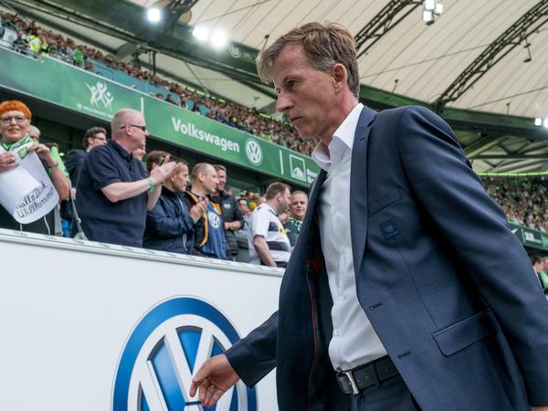 Wolfsburgs Trainer Andries Jonker muss gehen. 