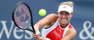 Die Zähne zusammenbeißen: Angelique Kerber steht vor schwierigen US Open.