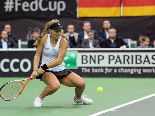 2014 verlor Angelique Kerber beide Einzel im Fed-Cup-Finale gegen die Tschechinnen in Prag.