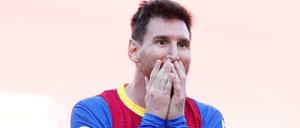 Kaum zu glauben: Lionel Messi wird das Trikot des FC Barcelona künftig nicht mehr tragen.