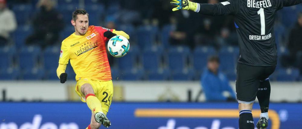 Steven Skrzybski schießt seine Tore künftig für Schalke 04. 