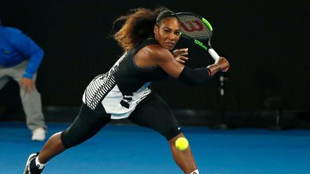 Serena Williams schlug ihre Schwester Venus.