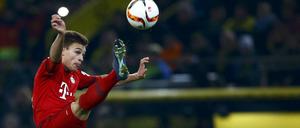 Höhenflug. Joshua Kimmich hat sich beim FC Bayern durchgesetzt.