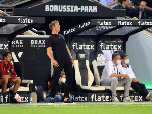 Noch nicht perfekt. Für Julian Nagelsmann bleibt als Trainer der Bayern noch einiges zu tun.