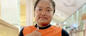 Chimi Dema wurde als erste paralympische Athleten im Buthan ausgewählt.