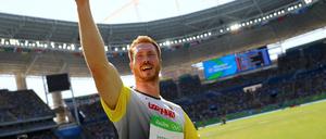 Goldfinger: Bei den Spielen in Rio de Janeiro krönte sich Christoph Harting zum Olympiasieger.