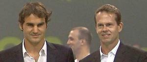 Trophäensammler. Roger Federer (l.) lässt sich künftig von seinem Kindheitsidol Stefan Edberg trainieren und liegt mit dieser Wahl voll im aktuellen Tennistrend.
