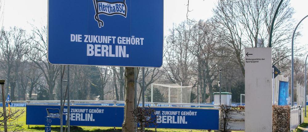 Das gemeinsame Training muss nach einem positiven Befund warten bei Hertha BSC.