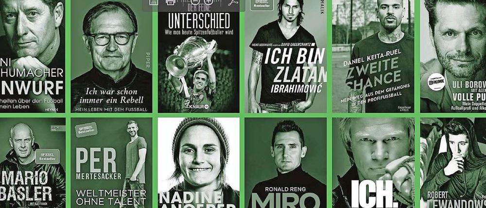 Von Schumacher bis Lewandowski und Angerer. Ehemalige Fußballer haben oft viel zu erzählen. 