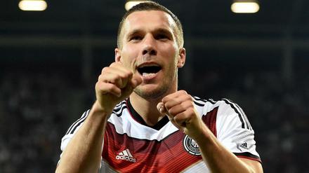 Lukas Podolski beendet mit 31 seine Karriere in der Nationalelf.