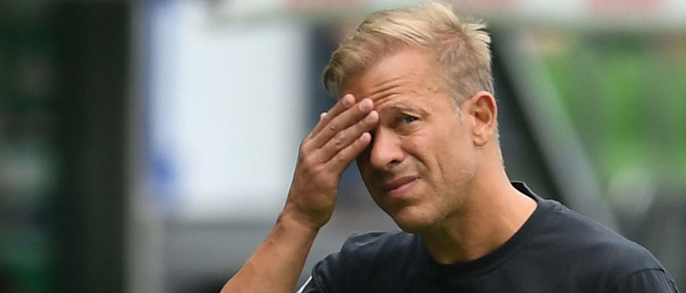 Werder Bremens ehemaliger Trainer Markus Anfang wurde für ein Jahr gesperrt.