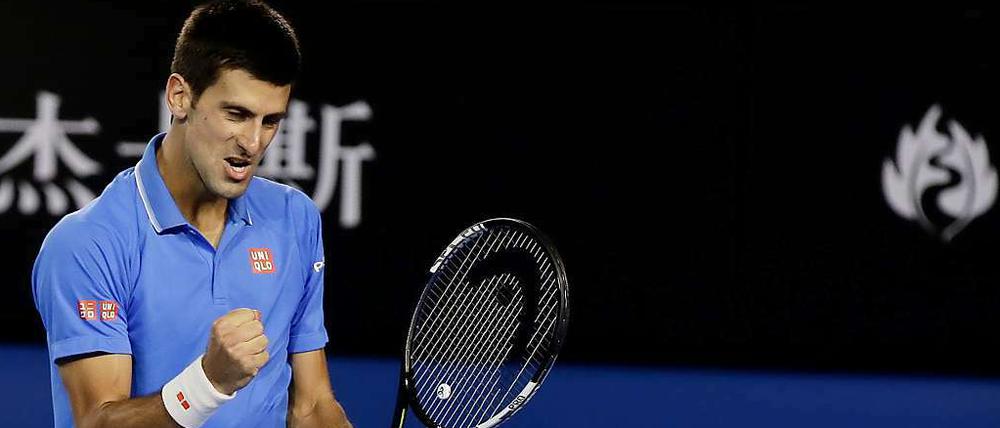Novak Djokovic darf sich freuen. Er ist nun Rekordchampion in Melbourne.