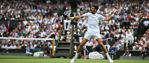 Novak Djokovic könnte dieses Jahr zum fünften Mal in Folge Wimbledon gewinnen.