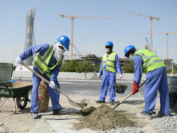 Katars Ambitionen im Sport fordern viele Opfer, vor allem auf den Baustellen. 
