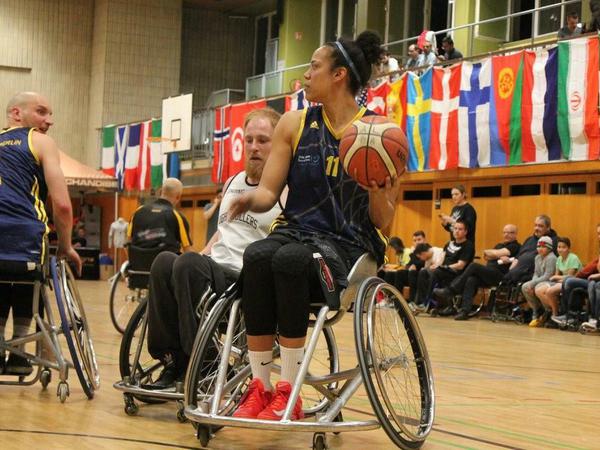 Alba Berlin ist auch mit einer Rollstuhlbasketball-Mannschaft vertreten. 