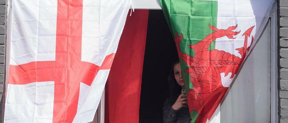 Wales muss sich nicht verstecken. Die Fahne weht bei der EM auch im Achtelfinale.