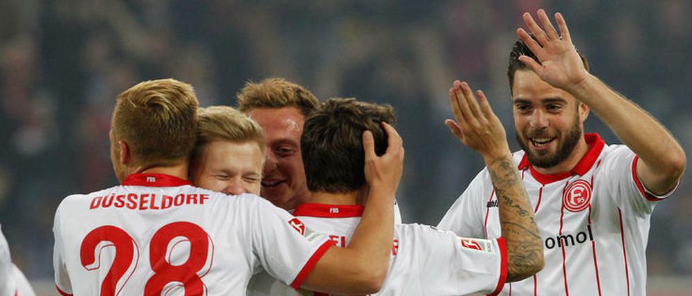 Tabellenführer. Fortuna Düsseldorf ist zumindest mal der Saisonstart in Liga zwei geglückt.