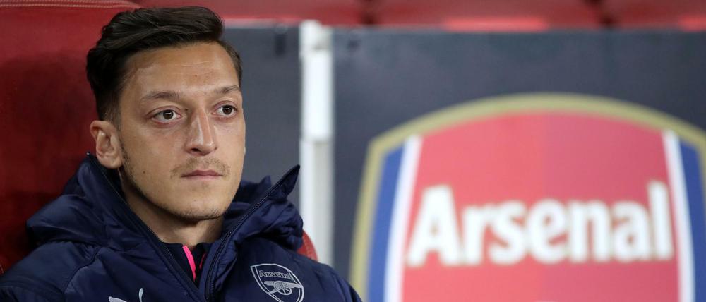 Mesut Özil kam bei Arsenal kaum noch zum Einsatz.