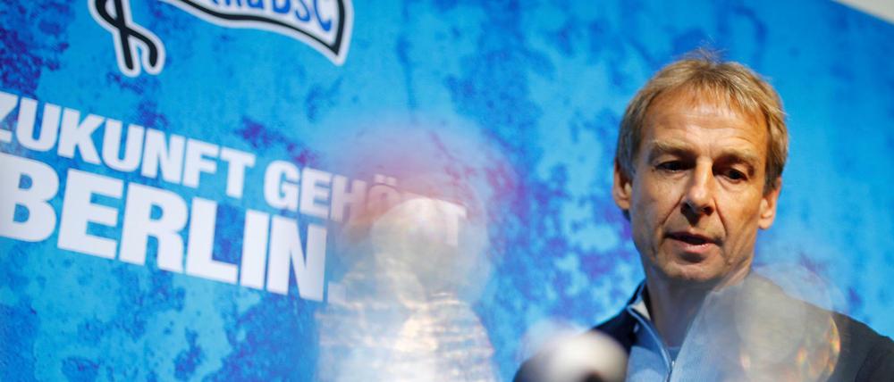 Jürgen Klinsmann war nur elf Wochen Trainer von Hertha, hat aber viel verbrannte Erde hinterlassen.