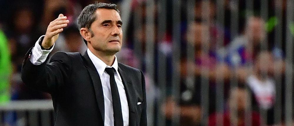 Ernesto Valverde ist nicht mehr Trainer des FC Barcelona.