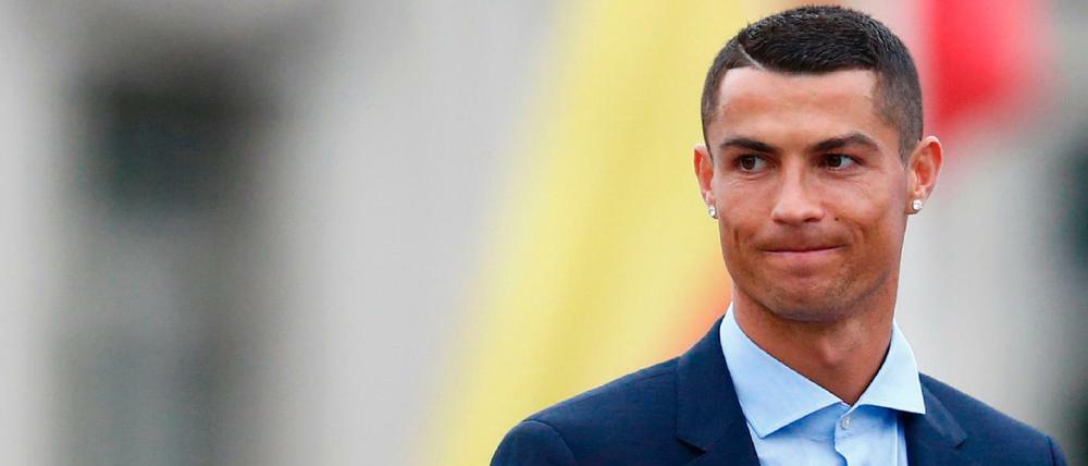 Cristiano Ronaldo in Madrid.