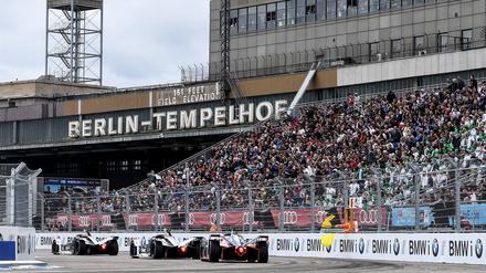 Seit 2015 fährt die Formel E in Berlin, bei der Premiere damals auch schon auf dem Tempelhofer Feld.