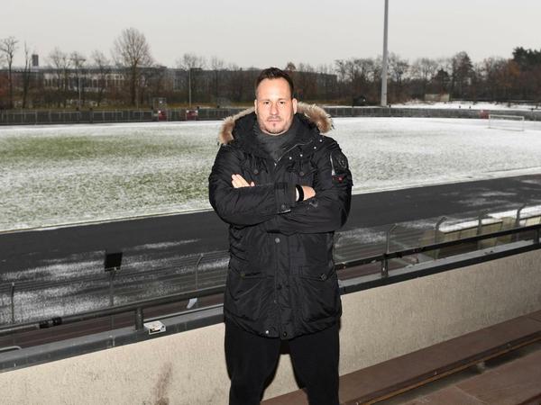 Im Fokus: Der Vorstandsvorsitzender von Tennis Borussia, Jens Redlich. 