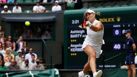 Angelique Kerber fand in Wimbledon zurück zu alter Form, verlor aber im Halbfinale. 