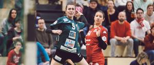 Anaïs Gouveia spielt seit 2019 in Berlin für die Füchse-Handballerinnen.